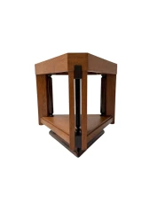 Art Deco Modernist Triangular Side Table by Anton Lucas, 1920s